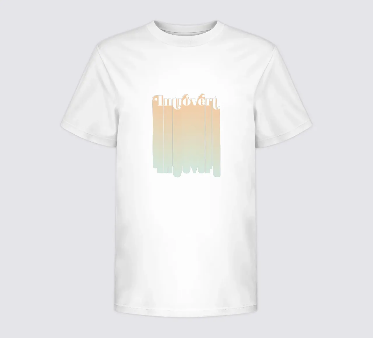 Introvert t-shirt bambini da designdn