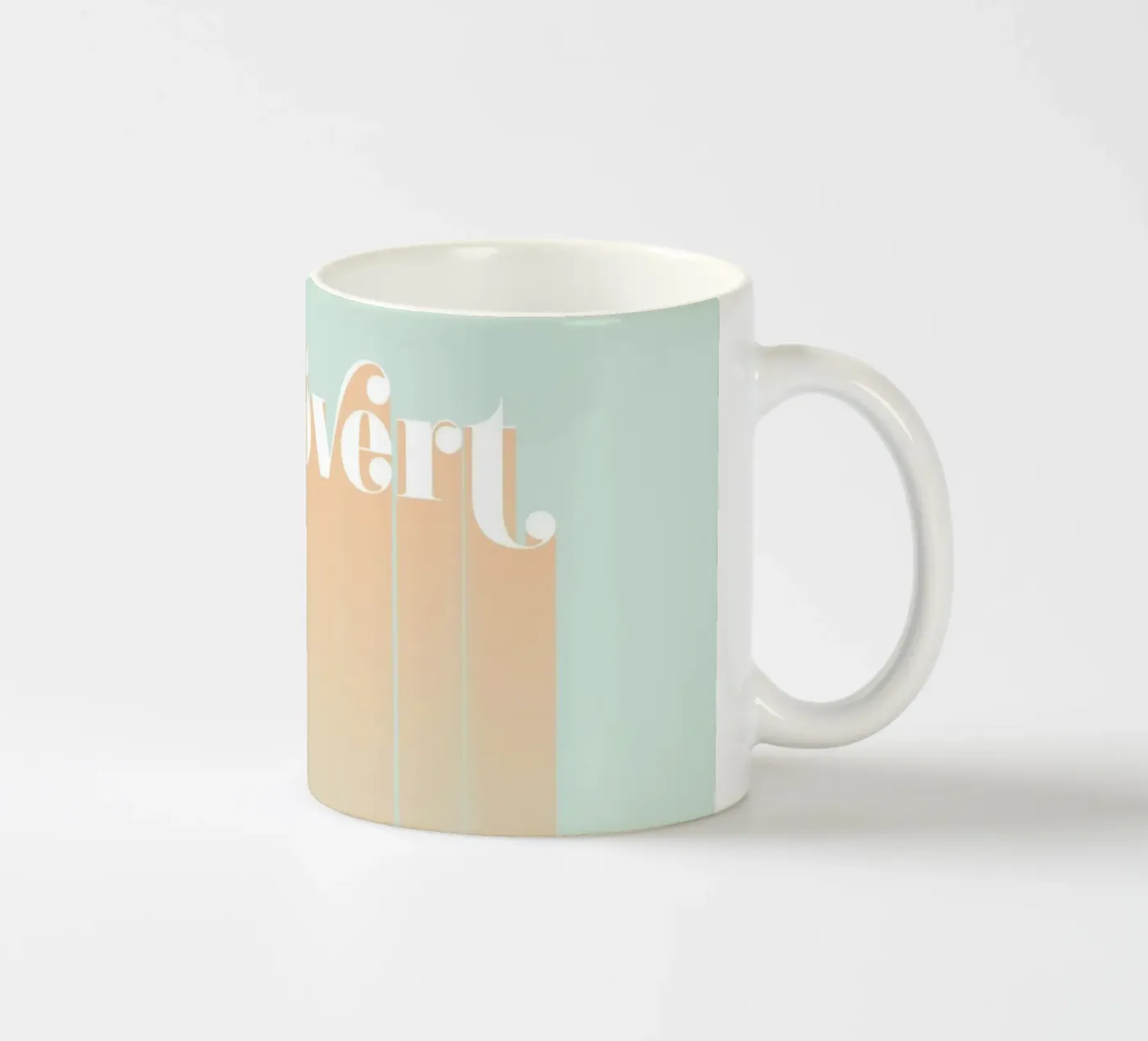 Introvert ceramic mug by DesigndN