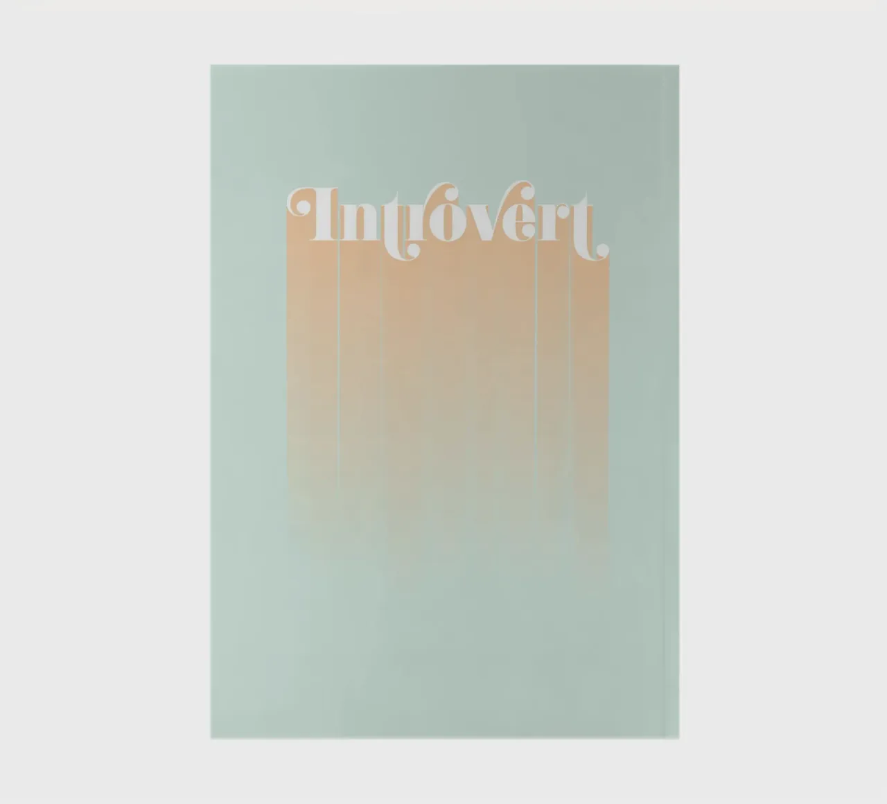 Introvert notebook by designdn