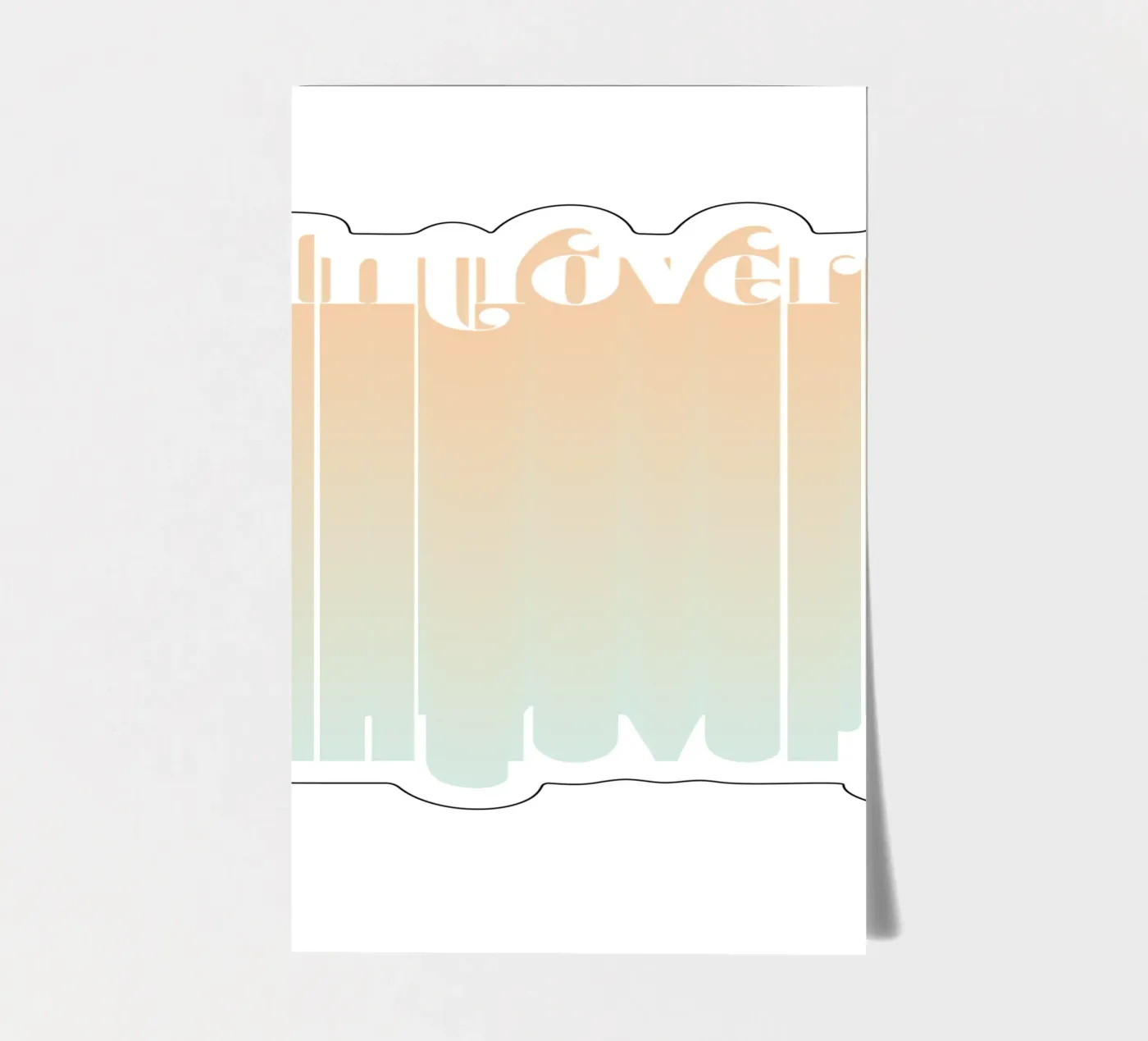 Introvert stickervel van DesigndN