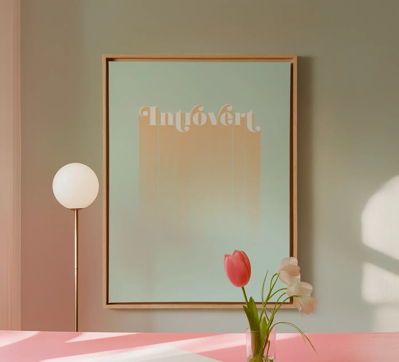 Introvert canvas by DesigndN