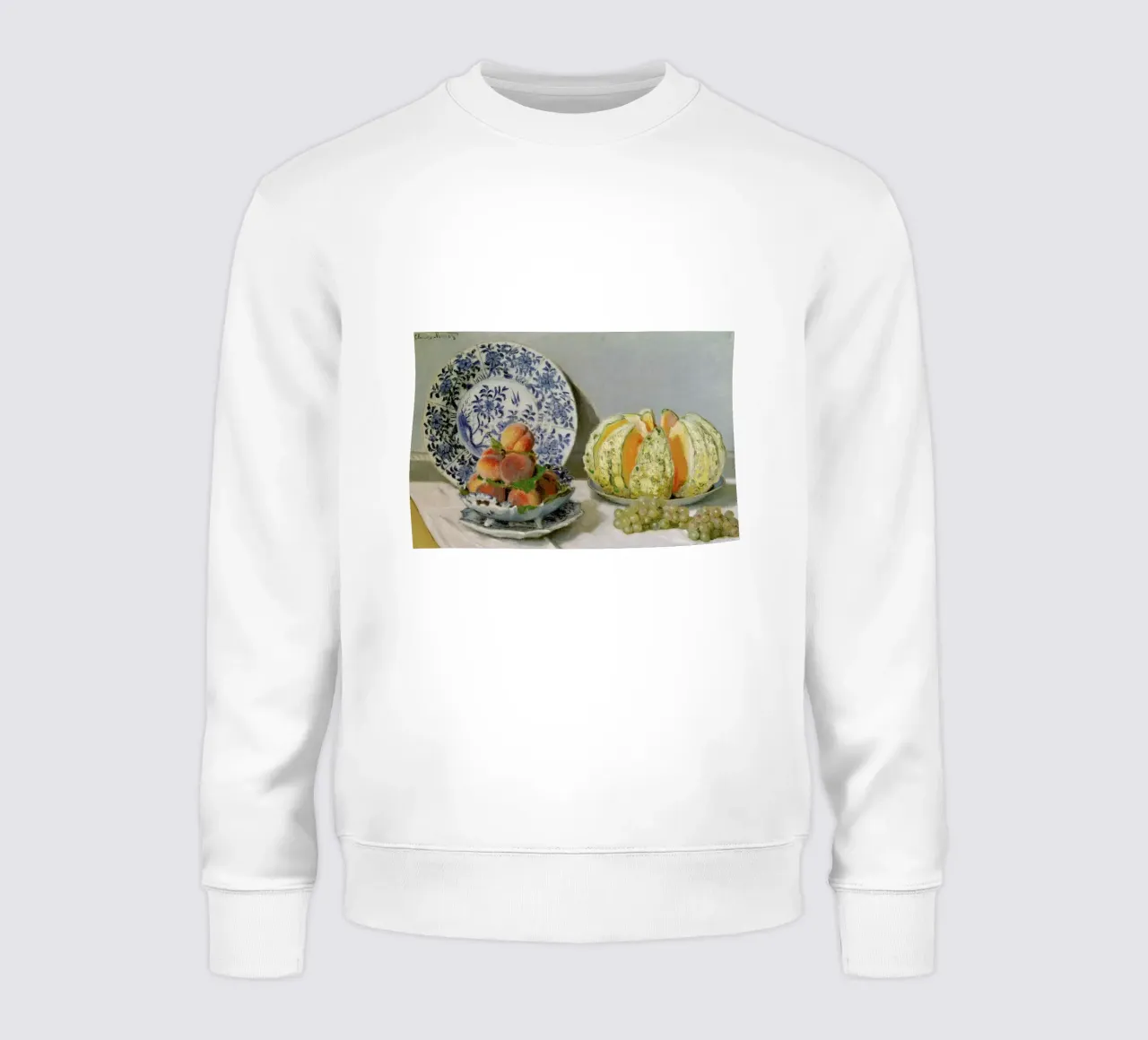 Monet - Still Life with Melon felpa da ARTOTHEK