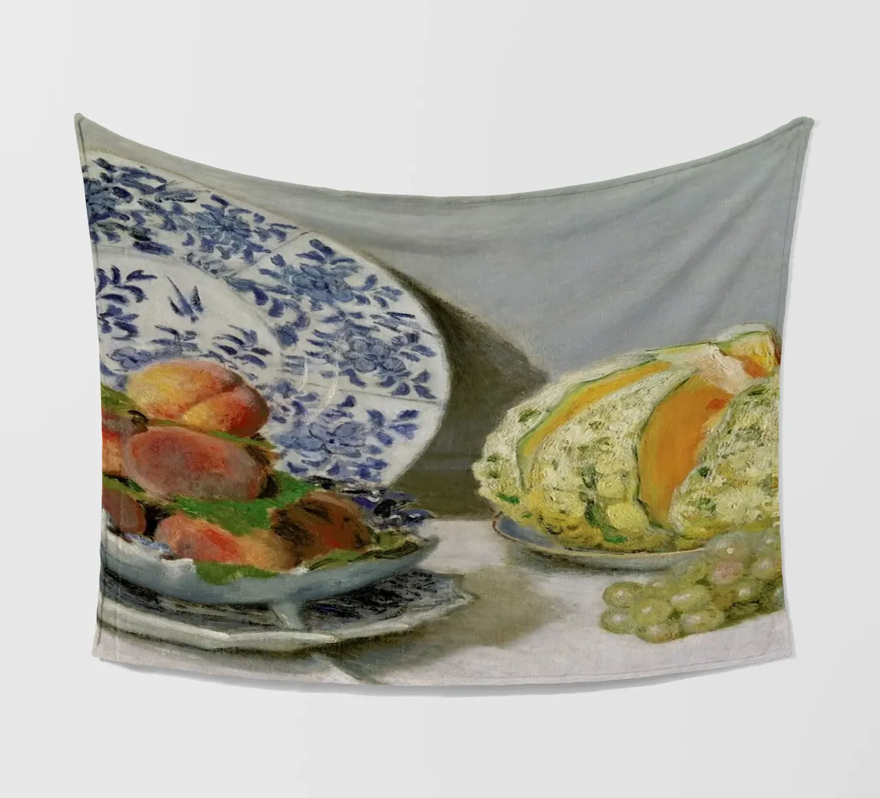 Monet - Still Life with Melon coperta in pile da ARTOTHEK