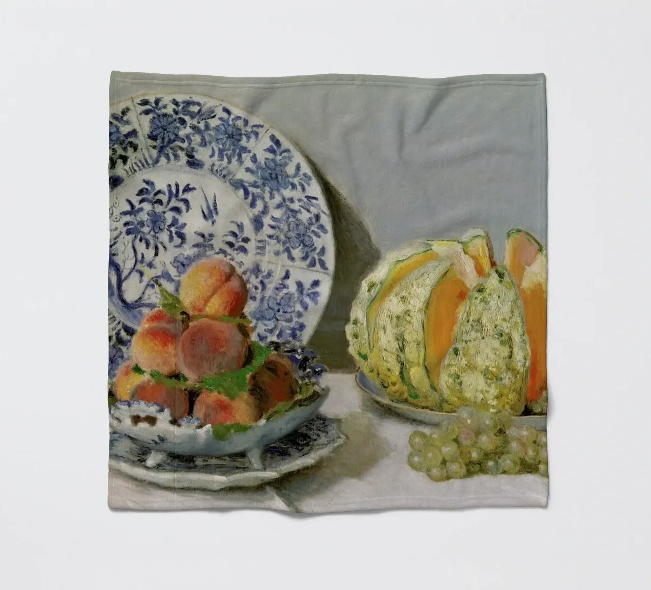 Monet - Still Life with Melon coperta in pile da ARTOTHEK