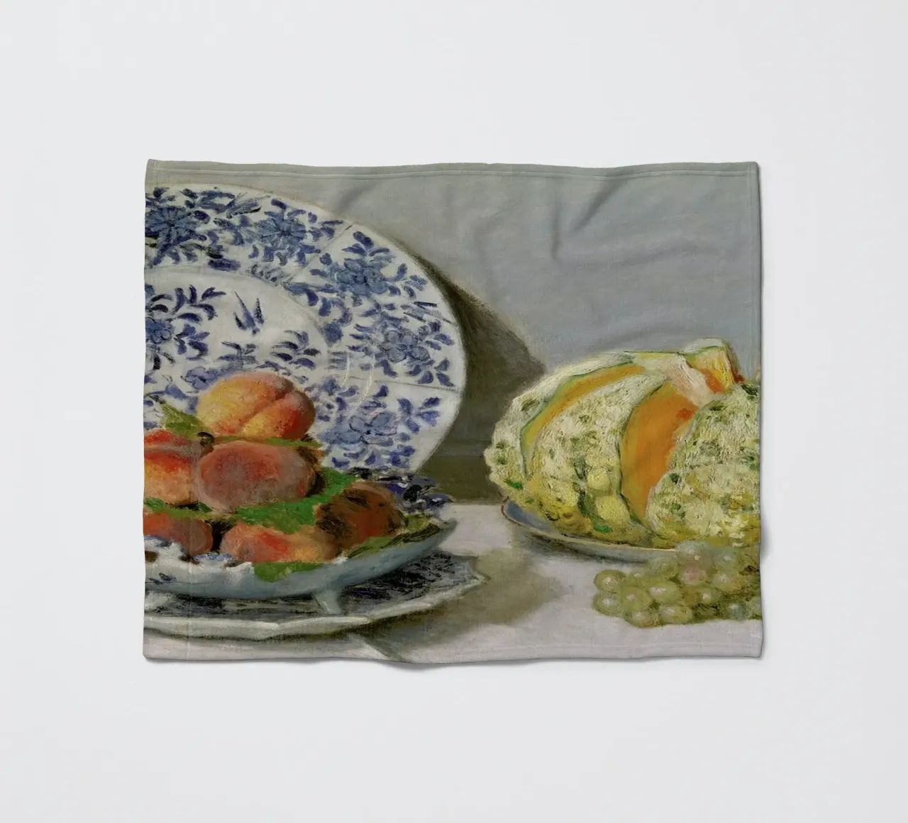 Monet - Still Life with Melon coperta in pile da ARTOTHEK