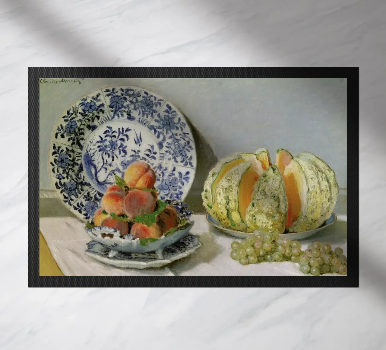 Monet - Still Life with Melon zerbino da ARTOTHEK
