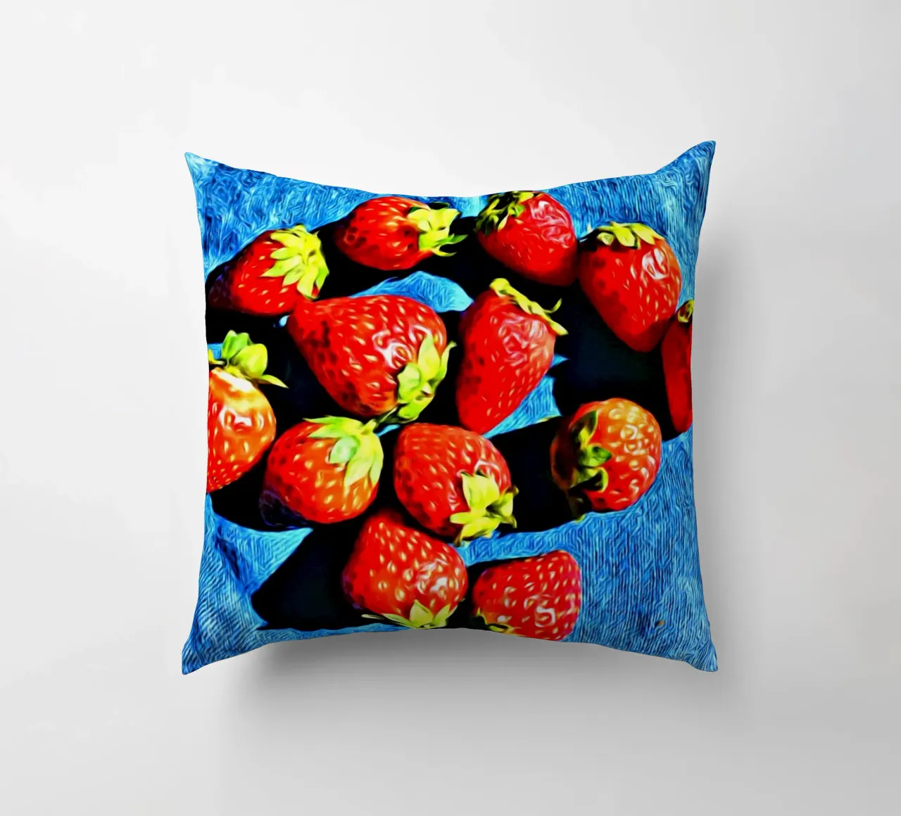 fragole cuscino da Massimo Frascogna