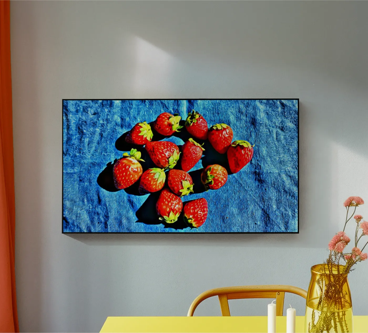 strawberries Acryl-Glas von Massimo Frascogna