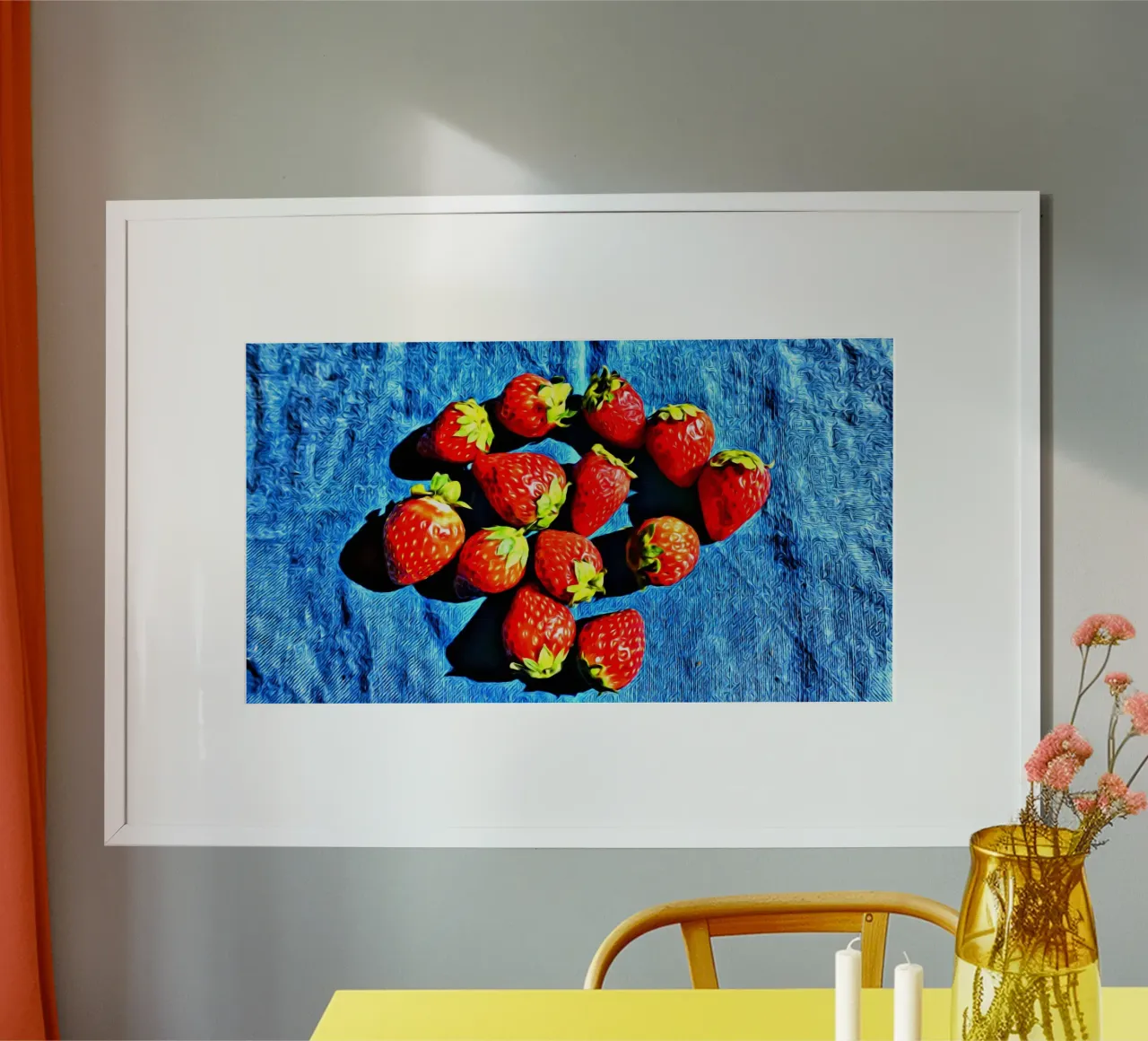 fragole poster da Massimo Frascogna