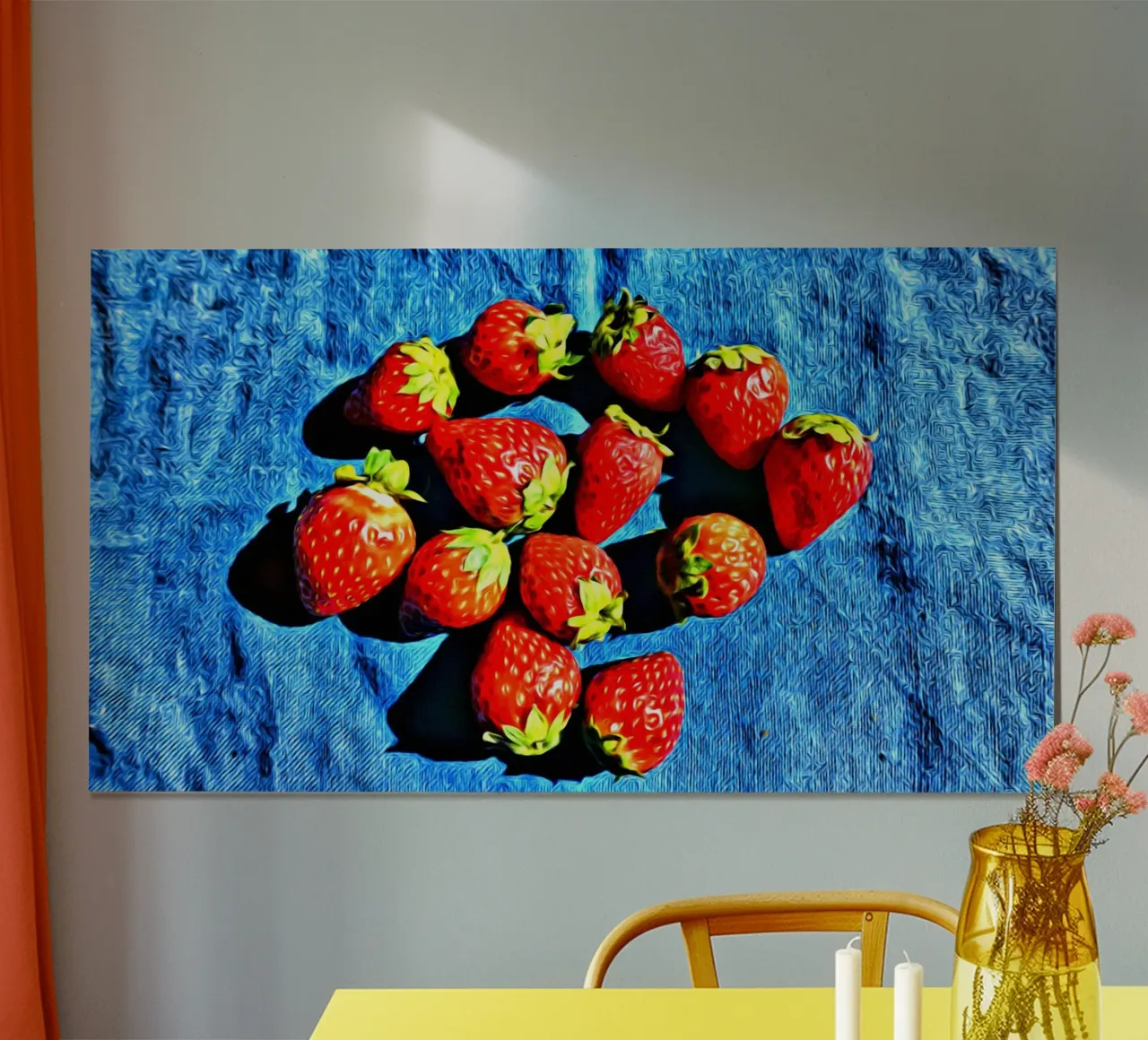 fragole poster da Massimo Frascogna