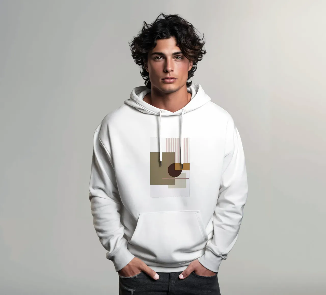 Geo 3 felpa con cappuccio da 170QM