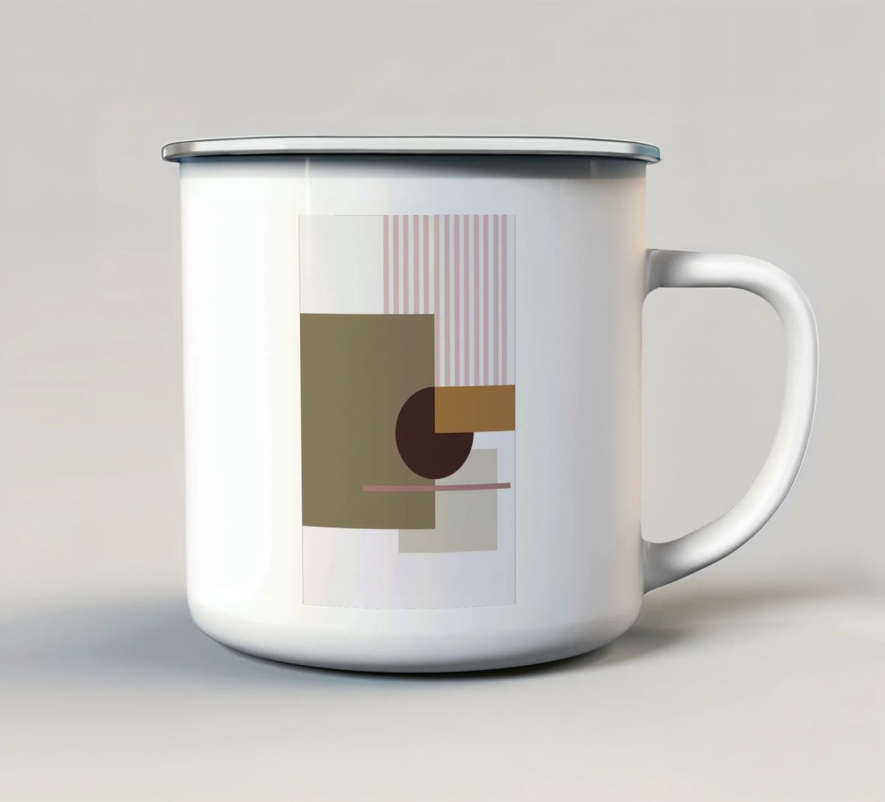 Geo 3 tazza in smalto da 170QM