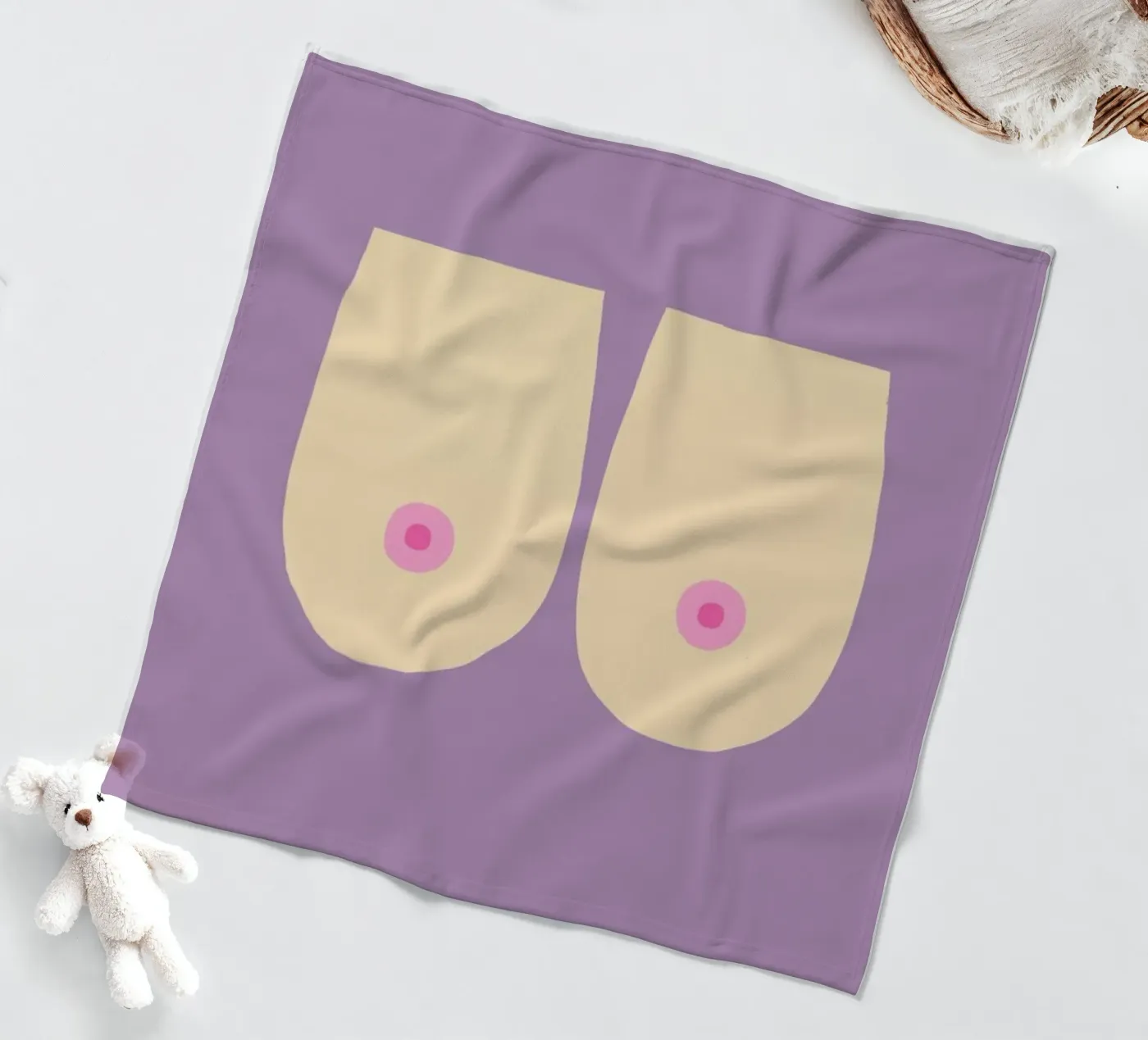 Boobs 1 Fleecedecke von Maren Gross