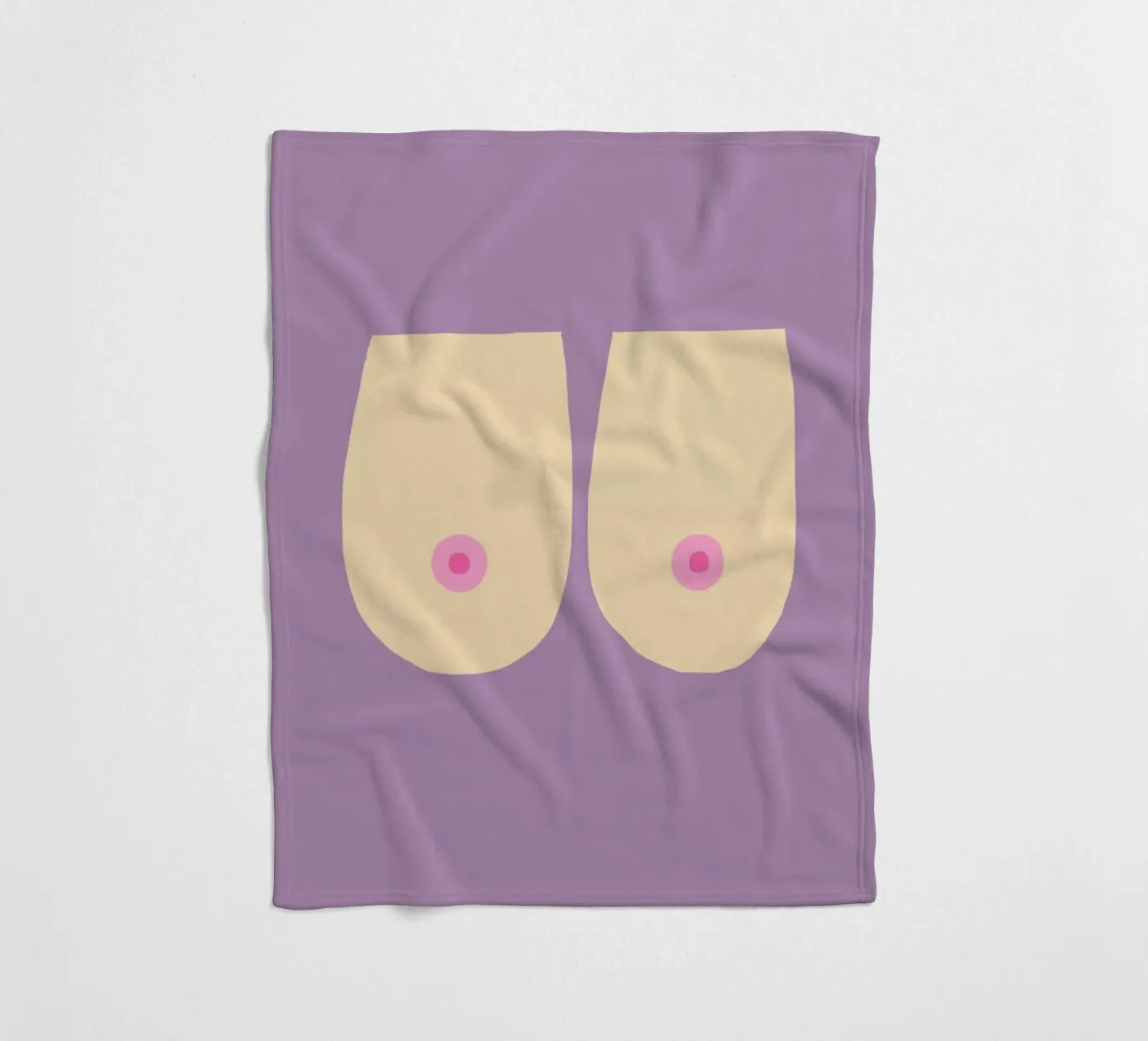 Boobs 1 Fleecedecke von Maren Gross