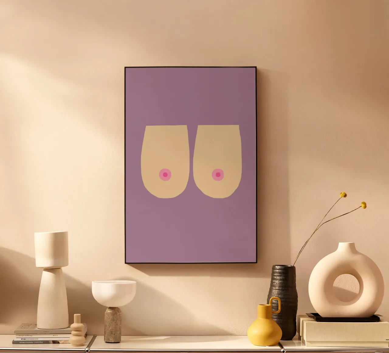 Boobs 1 plexiglass da Maren Gross