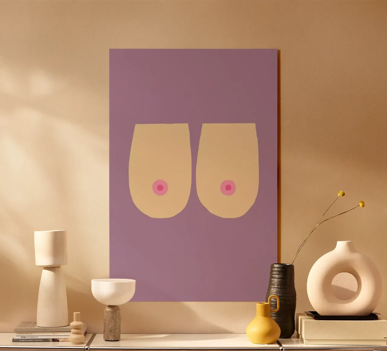 Boobs 1 plexiglass da Maren Gross