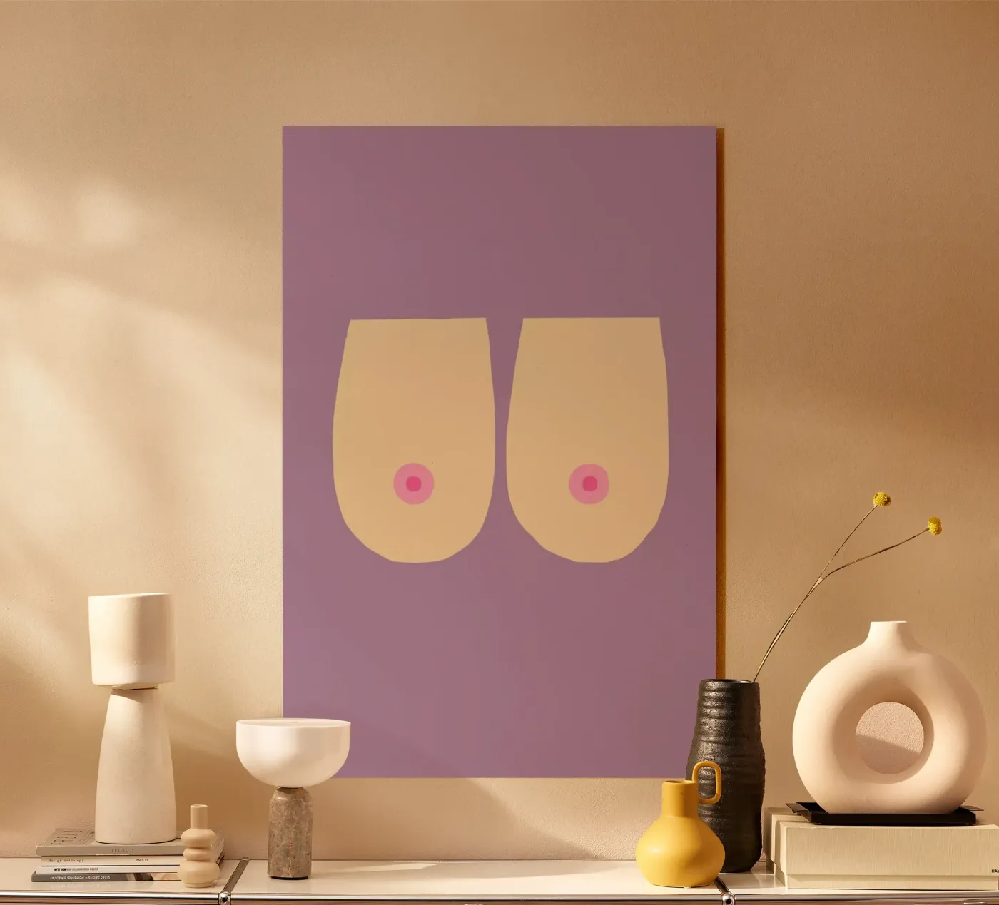 Boobs 1 plexiglass da Maren Gross