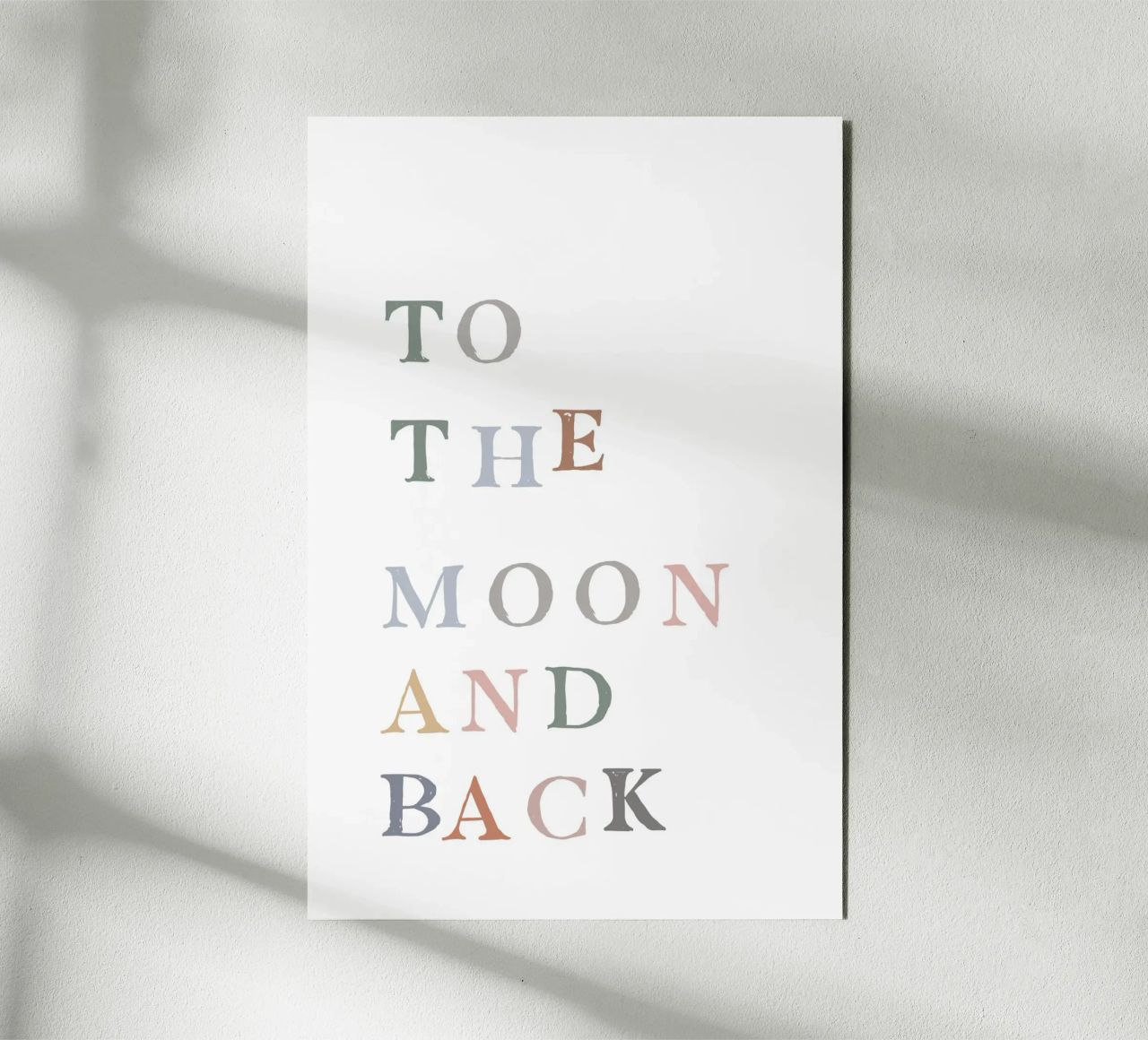 To The Moon and Back alluminio dibond da KRUTH DESIGN