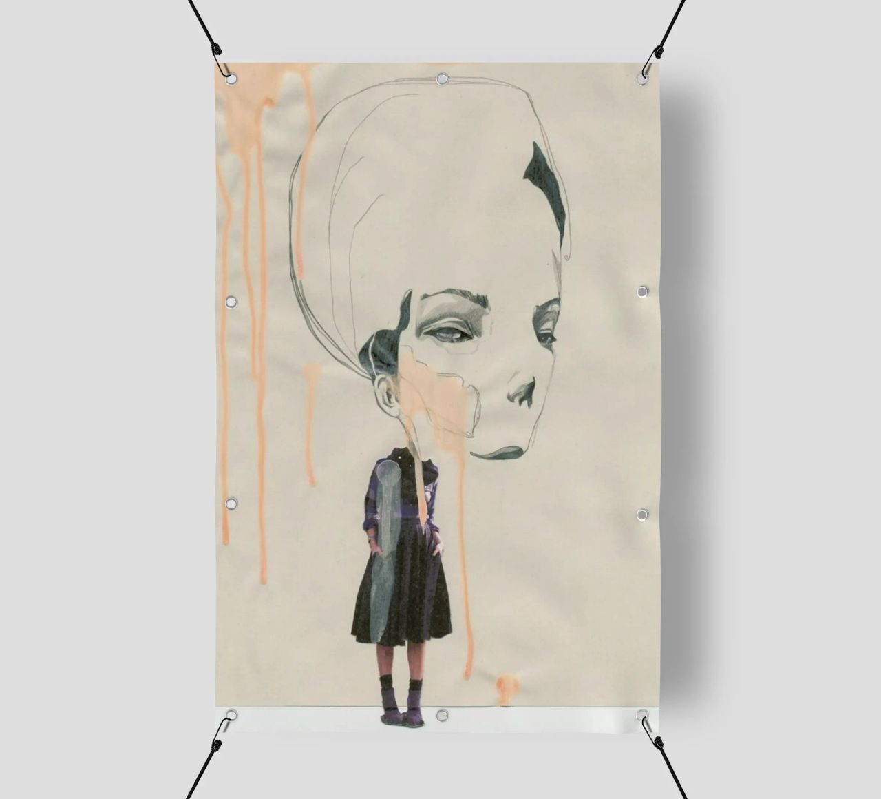 [ˈmandl̩|a͜uɡə] I telo in pvc da Julia Danckwerth