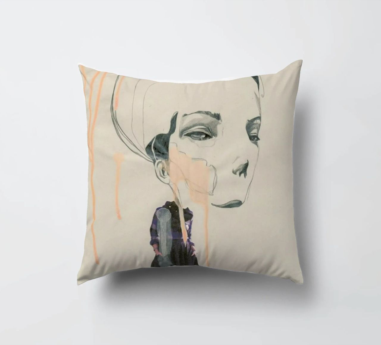 [ˈmandl̩|a͜uɡə] I cuscino da Julia Danckwerth