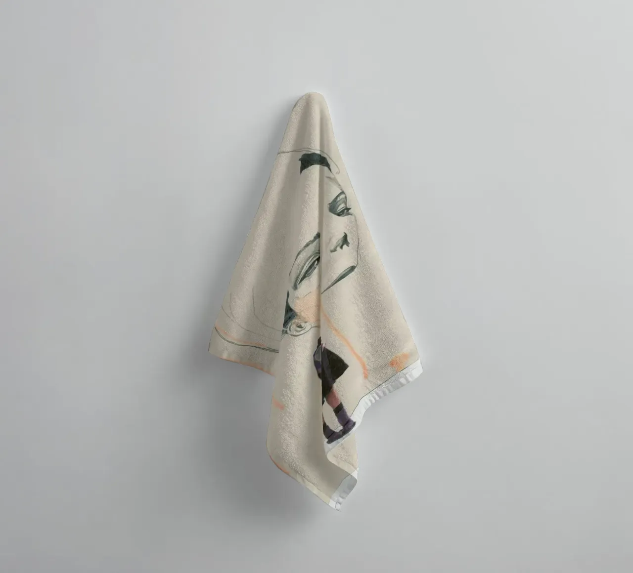 [ˈmandl̩|a͜uɡə] I asciugamano da bagno da Julia Danckwerth