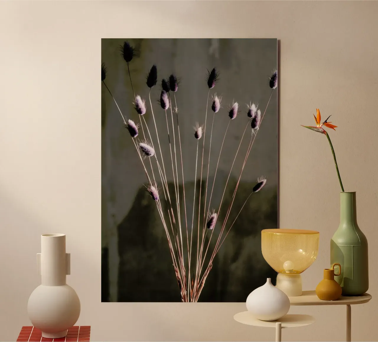 Minimal Bouquet Details alluminio dibond da Sebastian Hilgetag