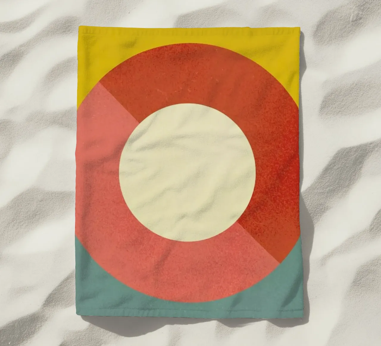 Porthole beach towel by daylight design studio