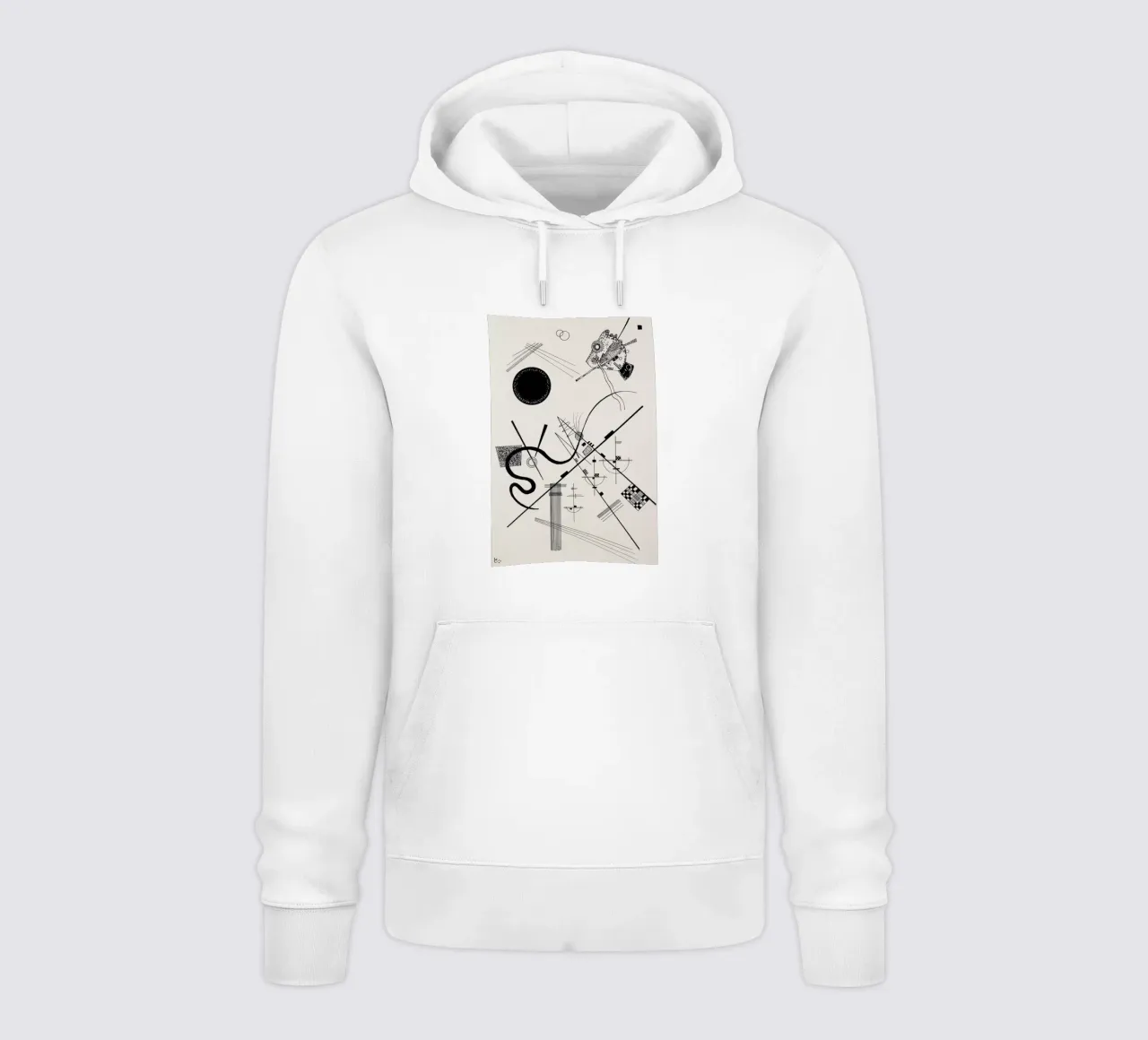 Kandinsky - Untitled (Drawing 4) felpa con cappuccio da ARTOTHEK