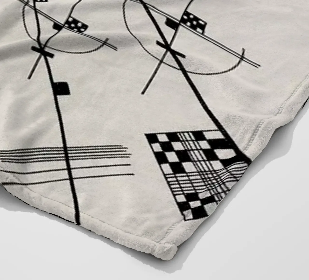 Kandinsky - Untitled (Drawing 4) coperta in pile da ARTOTHEK
