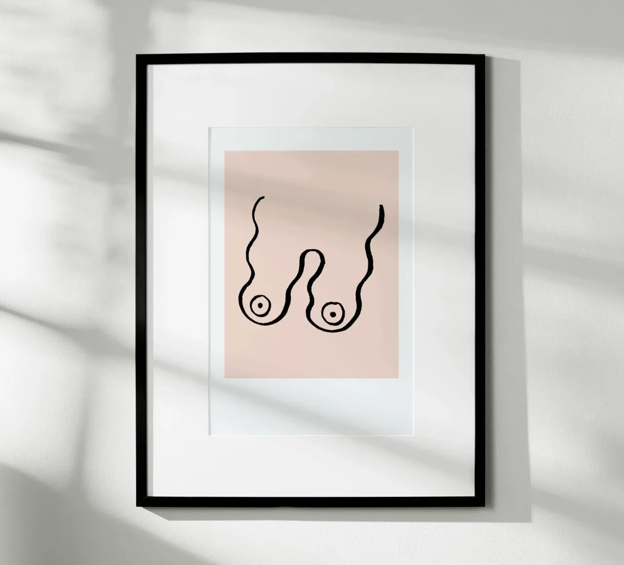 Busenfreunde No. 5 poster con telaio in alluminio da typealive