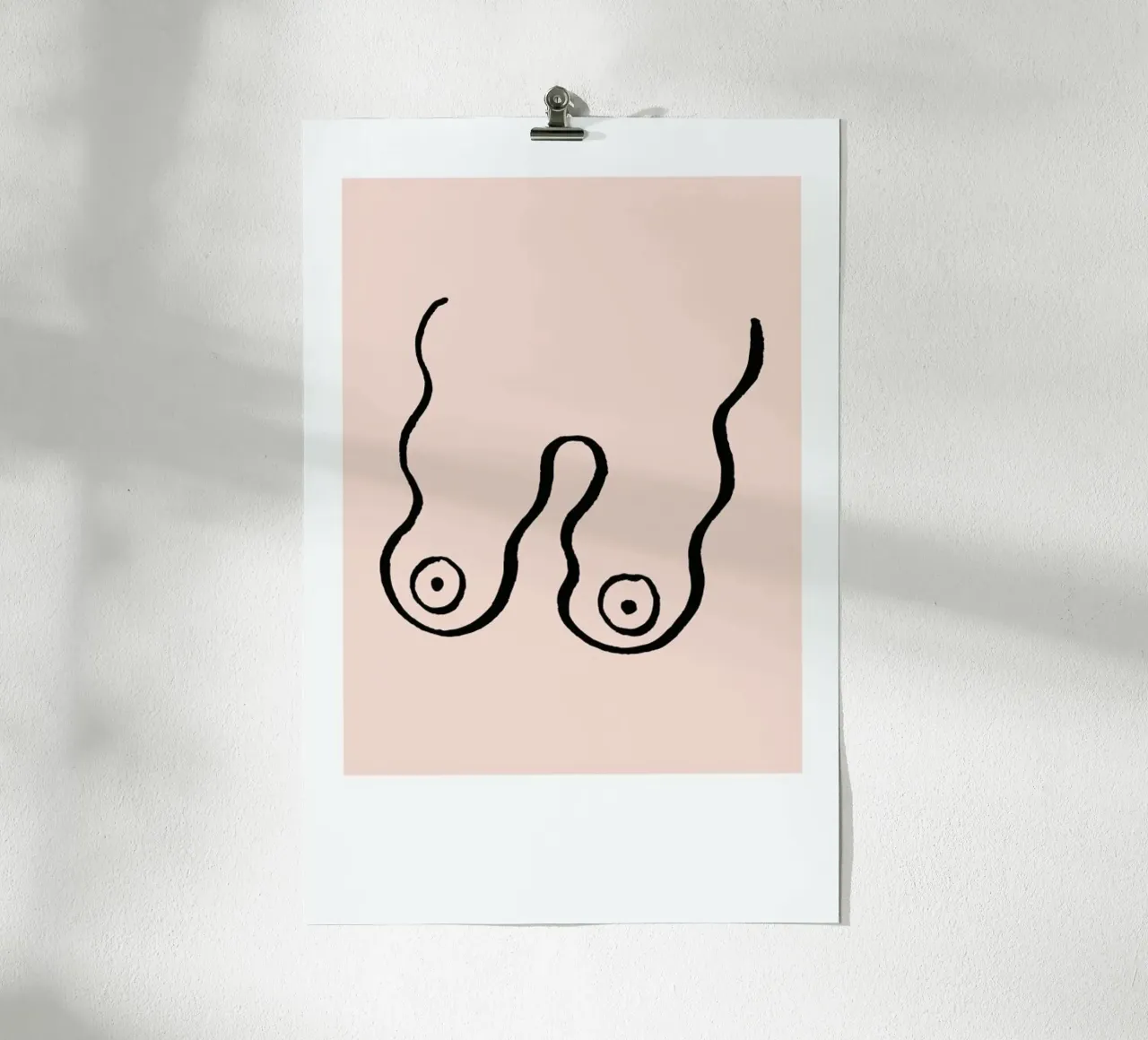 Busenfreunde No. 5 poster con telaio in alluminio da typealive