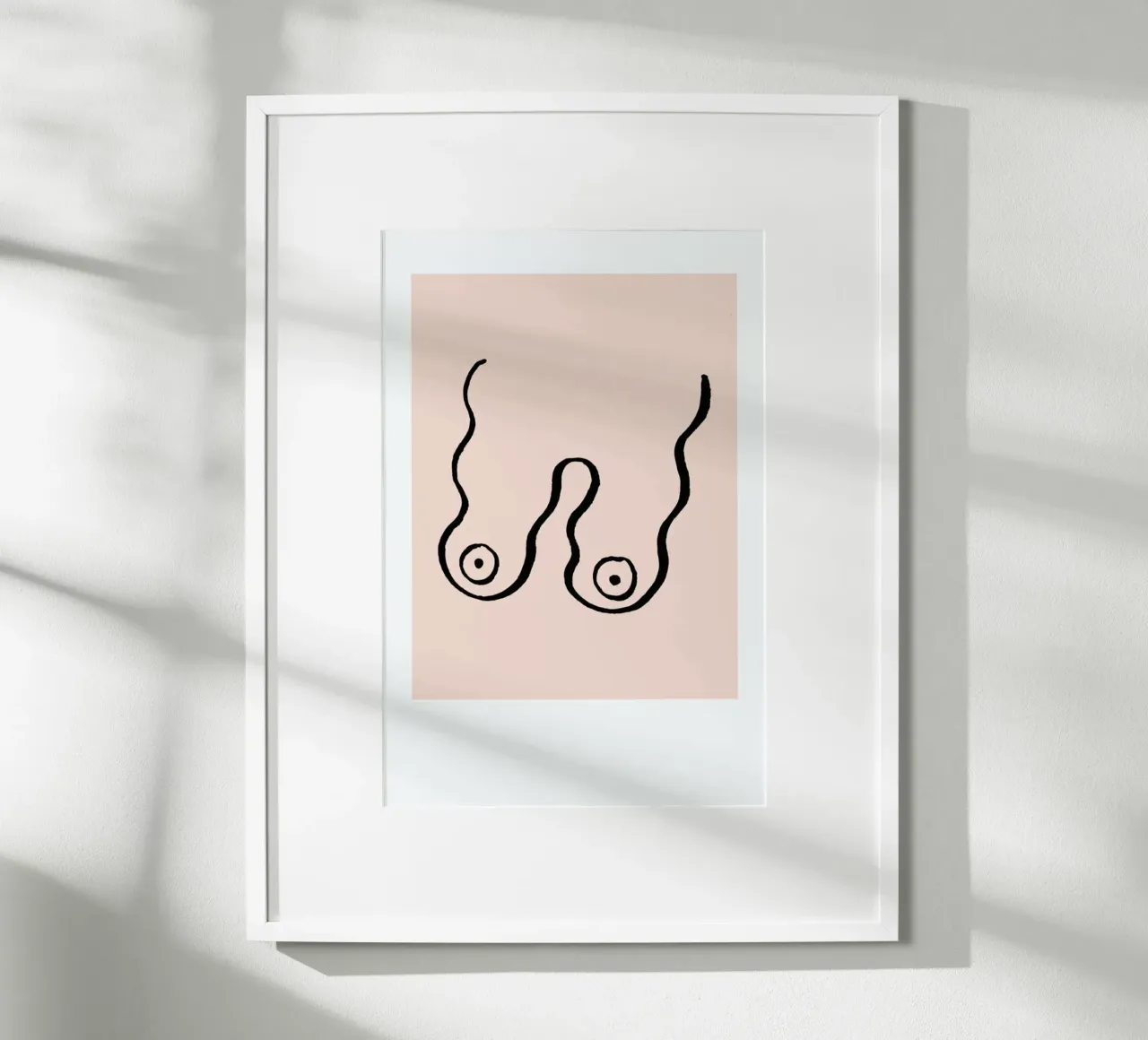 Busenfreunde No. 5 poster con telaio in alluminio da typealive