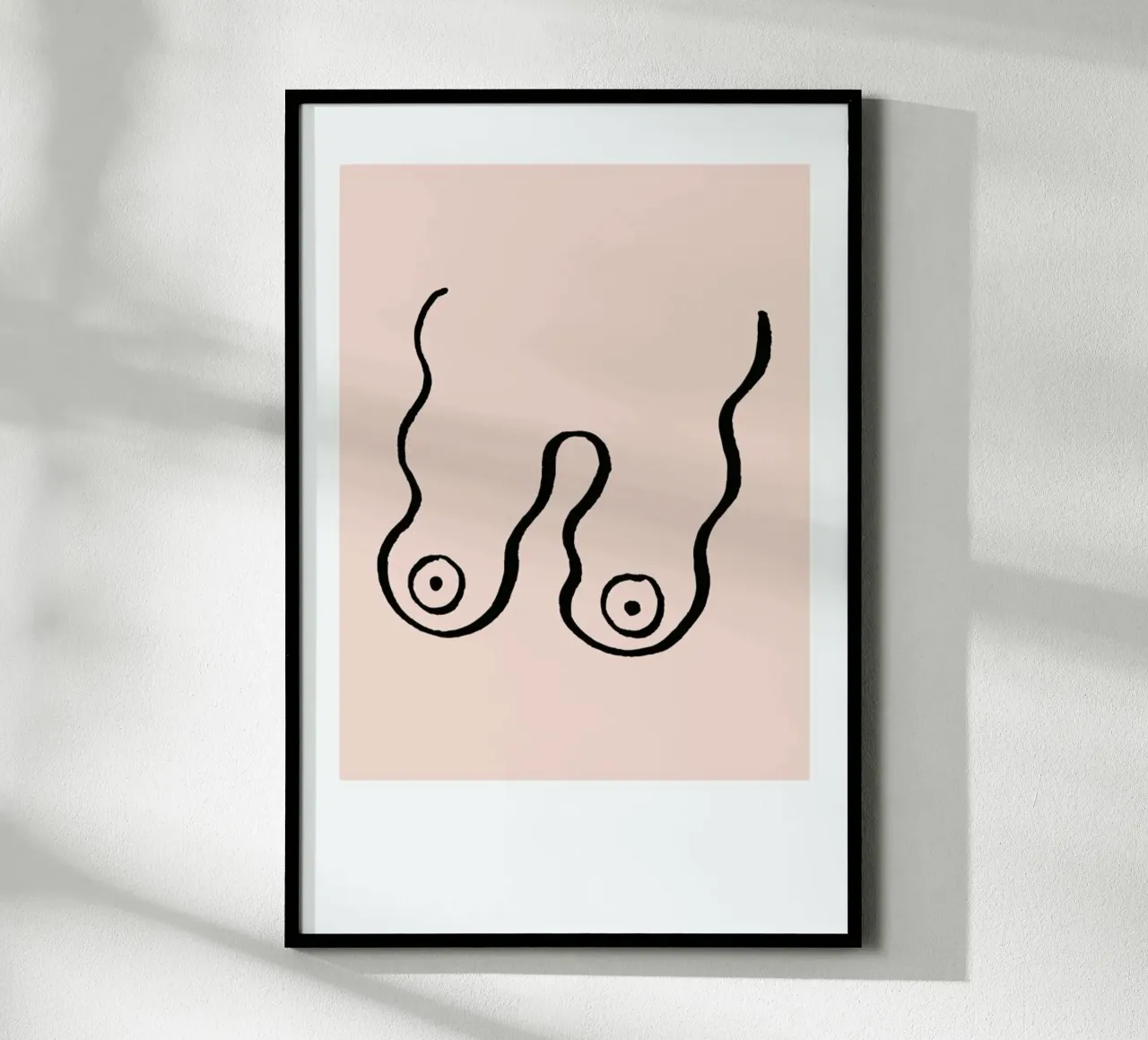 Busenfreunde No. 5 poster con telaio in alluminio da typealive