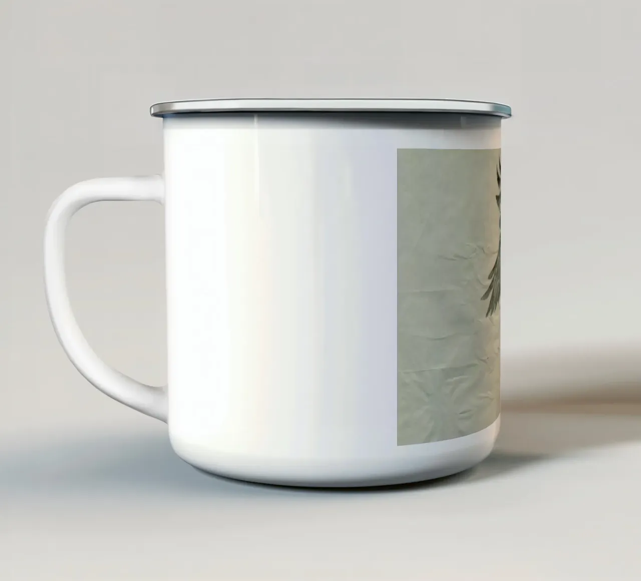 [ˈpapa] I tazza in smalto da Julia Danckwerth