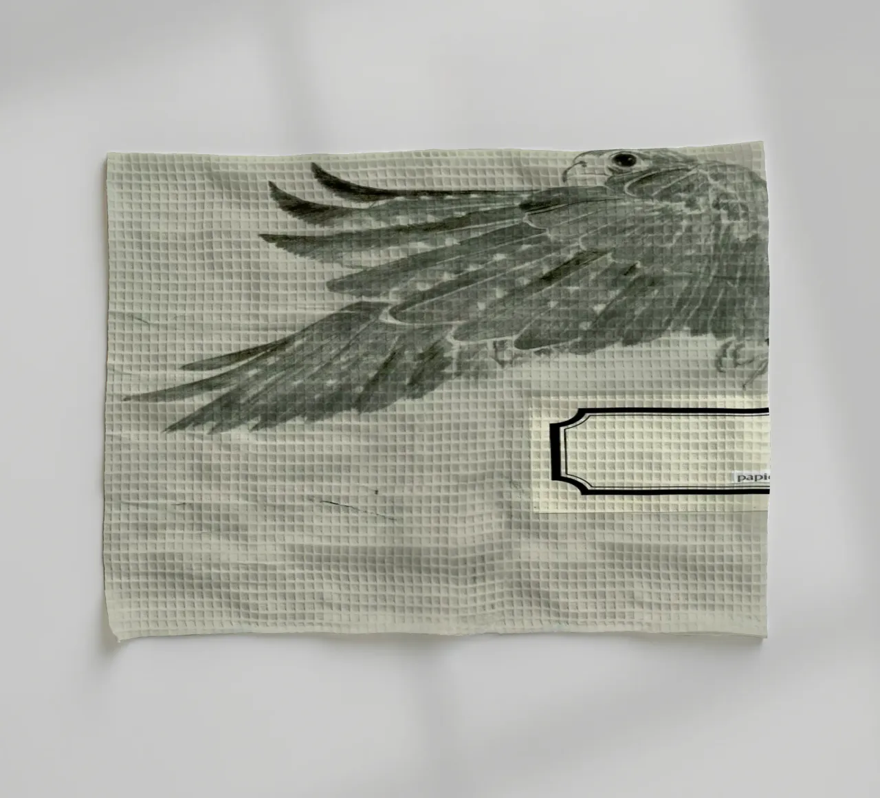 [ˈpapa] I tea towel by Julia Danckwerth