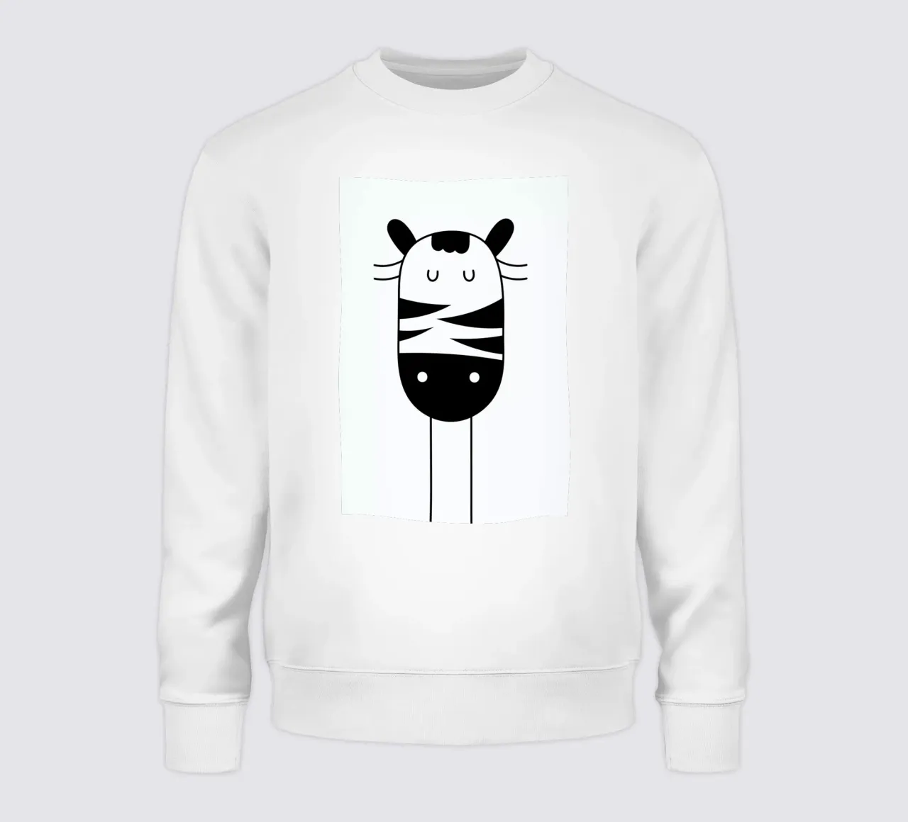 Sleepy Zebra felpa da Little Flourishes