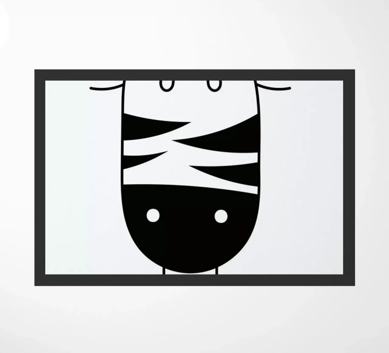 Sleepy Zebra zerbino da Little Flourishes