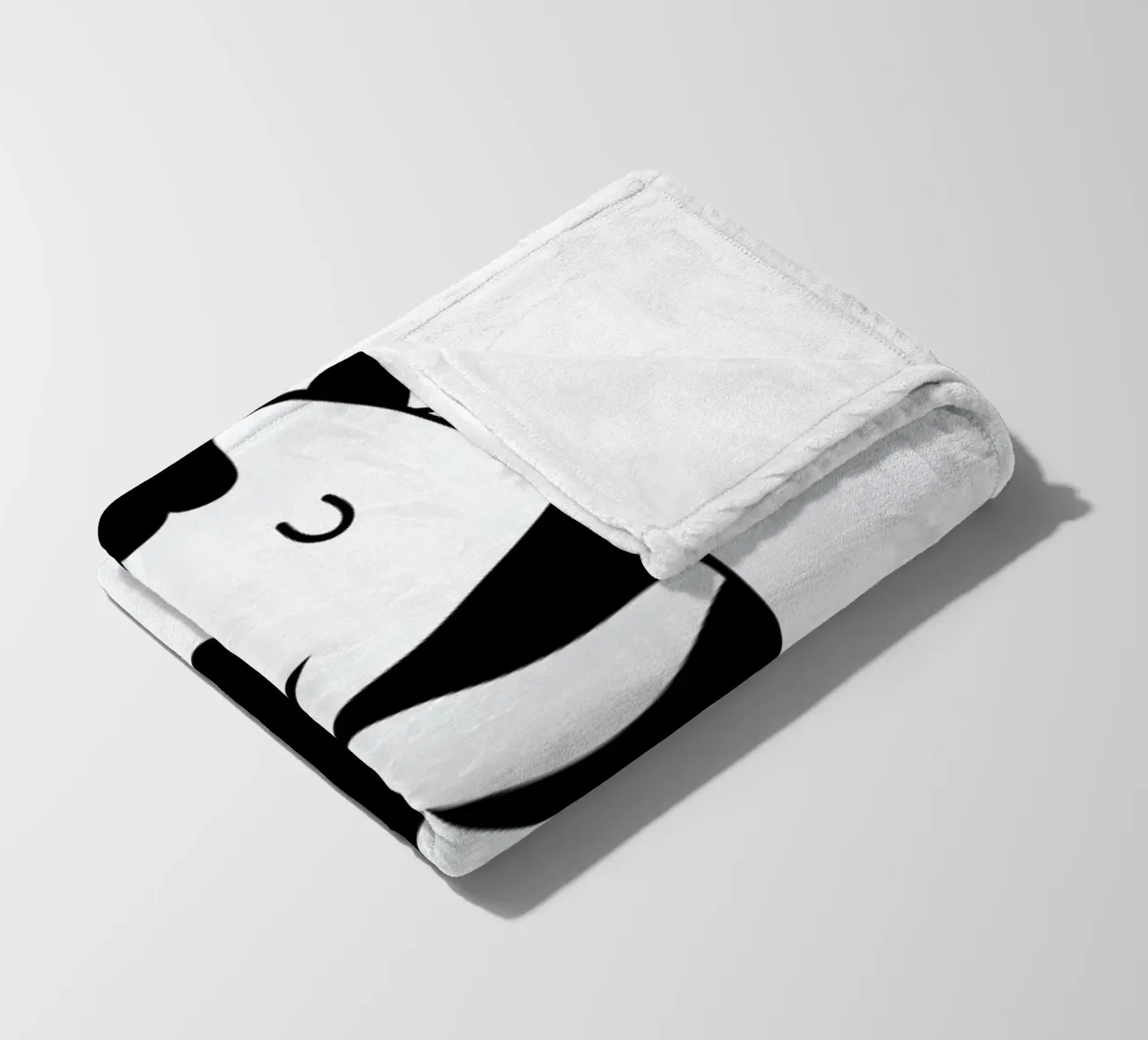 Sleepy Zebra coperta in pile da Little Flourishes