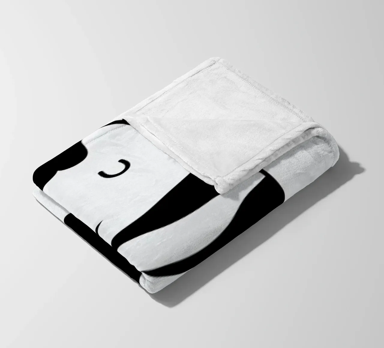 Sleepy Zebra coperta in pile da Little Flourishes