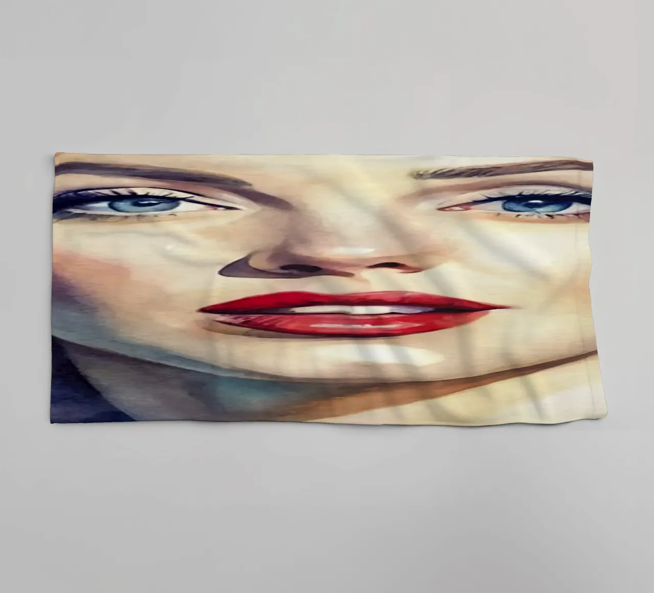 Marilyn Monroe in acquerello asciugamano da bagno da 🎁 ARTVI-SHOP
