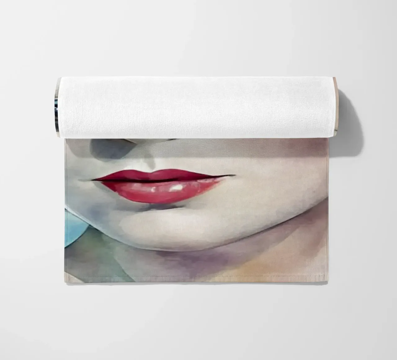 Elizabeth Taylor in acquerello telo mare da 🎁 ARTVI-SHOP