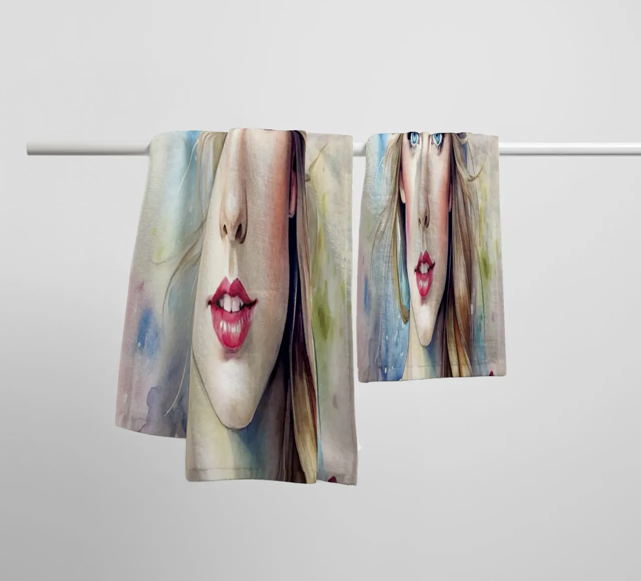Taylor Swift in acquerello asciugamano da bagno da ARTVI-SHOP