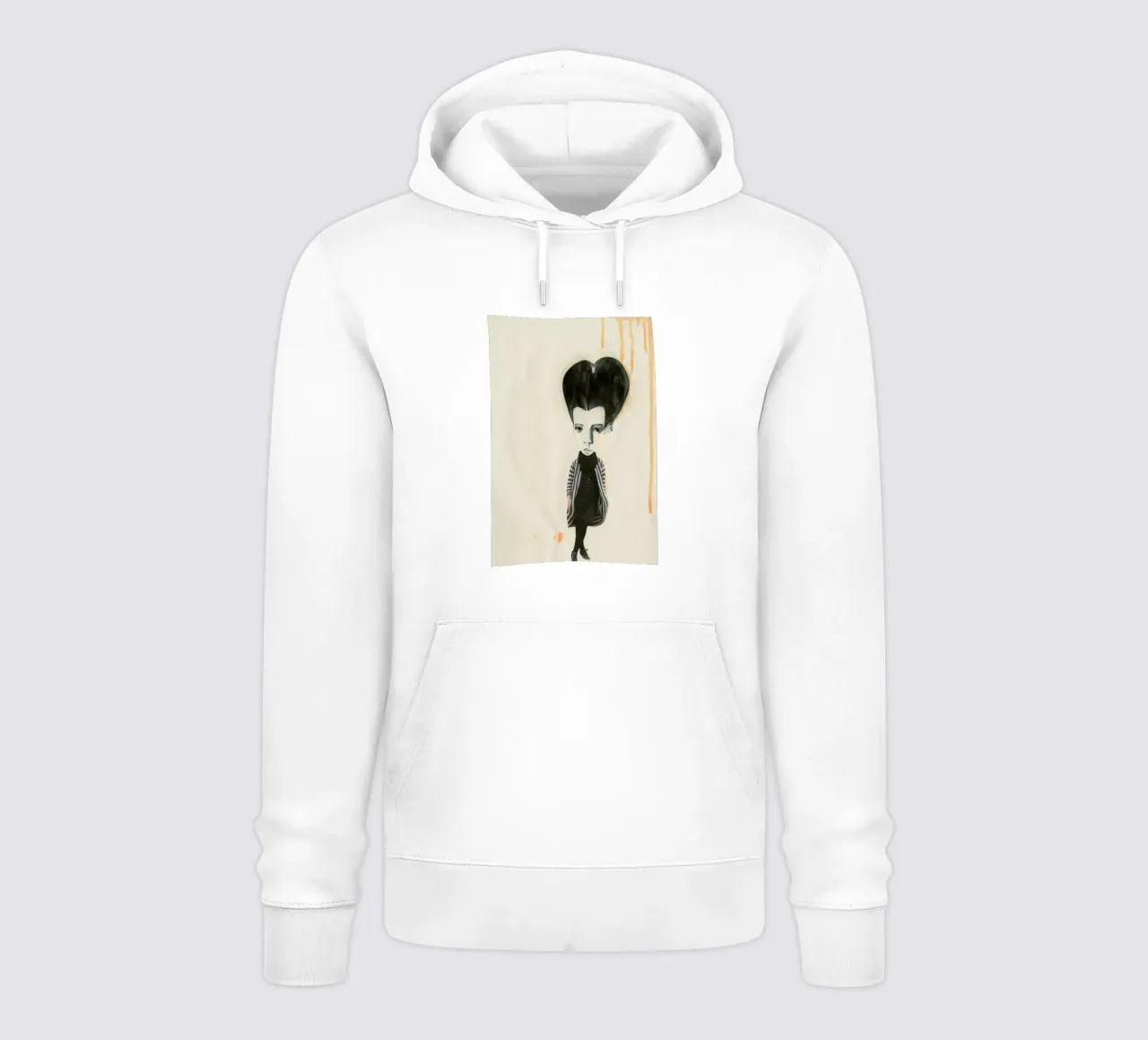 [ˈmandl̩|a͜uɡə] II hoodie van Julia Danckwerth