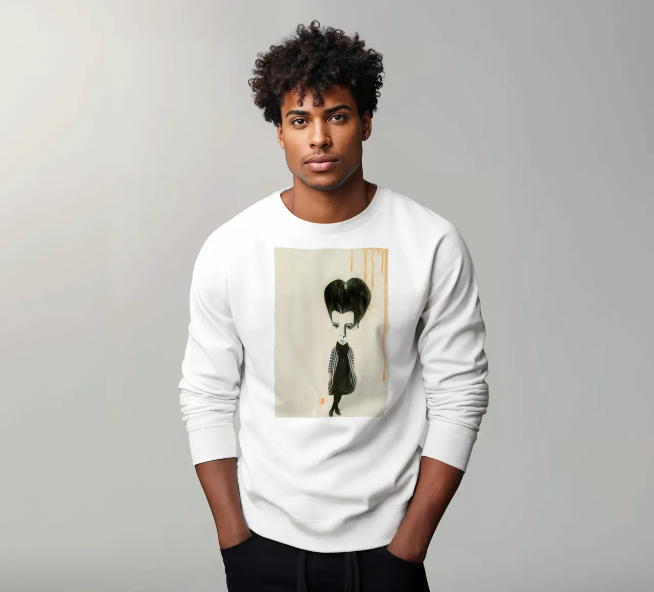 [ˈmandl̩|a͜uɡə] II sudadera de Julia Danckwerth