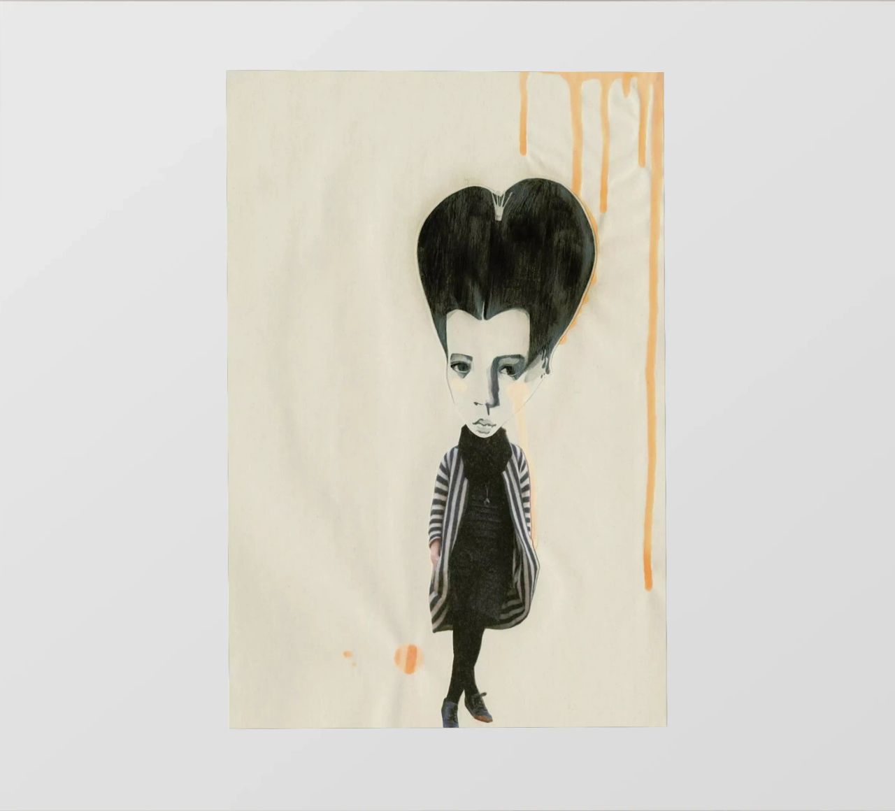 [ˈmandl̩|a͜uɡə] II telo in pvc da Julia Danckwerth