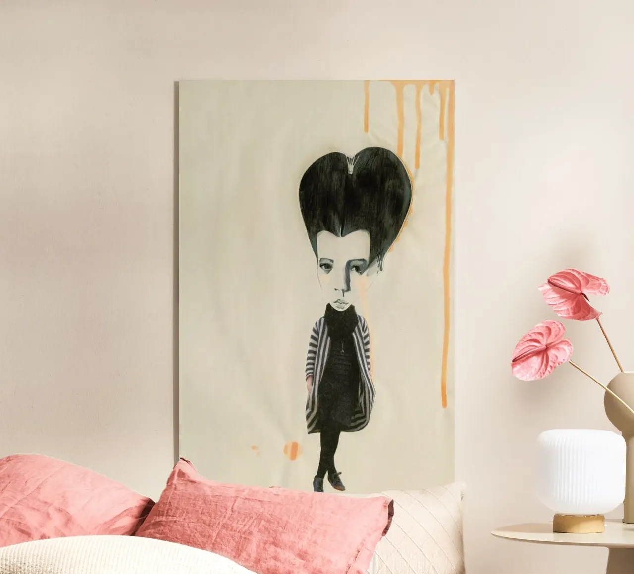 [ˈmandl̩|a͜uɡə] II acrylic glass by Julia Danckwerth
