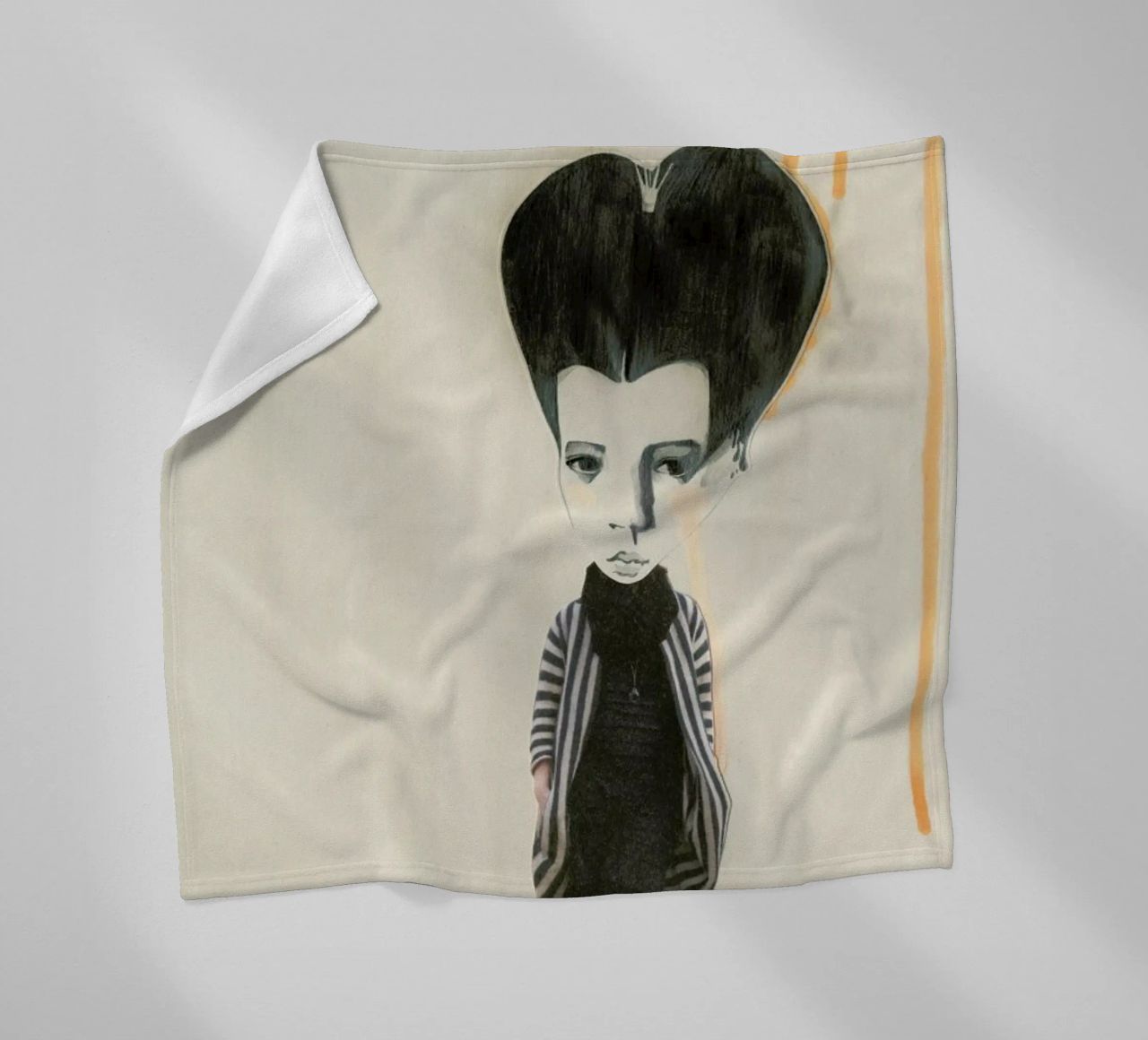 [ˈmandl̩|a͜uɡə] II coperta in pile da Julia Danckwerth