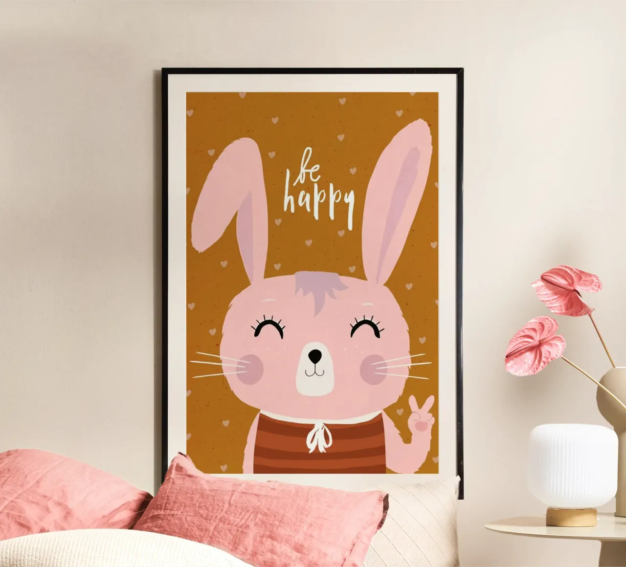 Be Happy carta hahnemühle da treechild