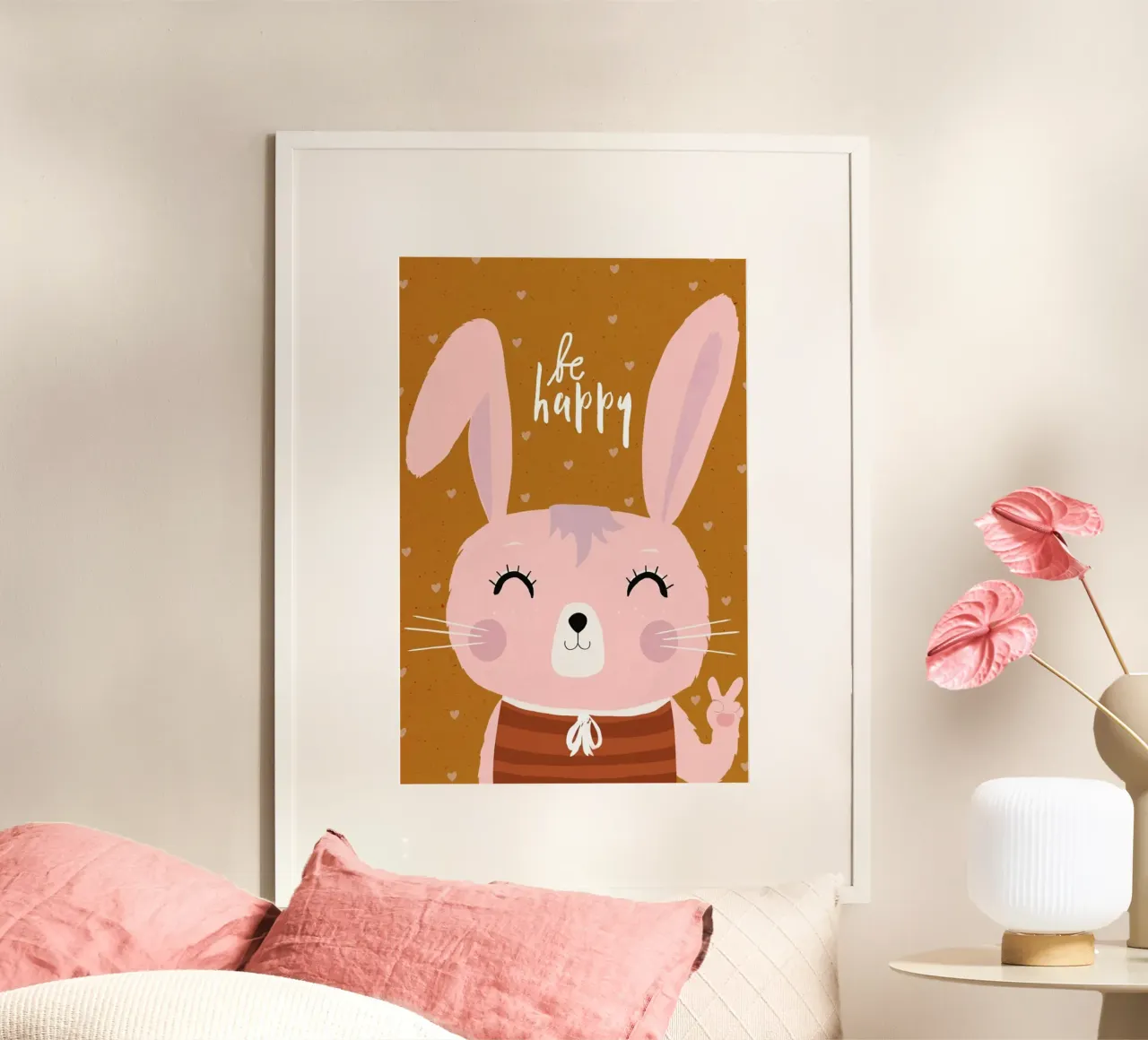 Be Happy carta hahnemühle da treechild