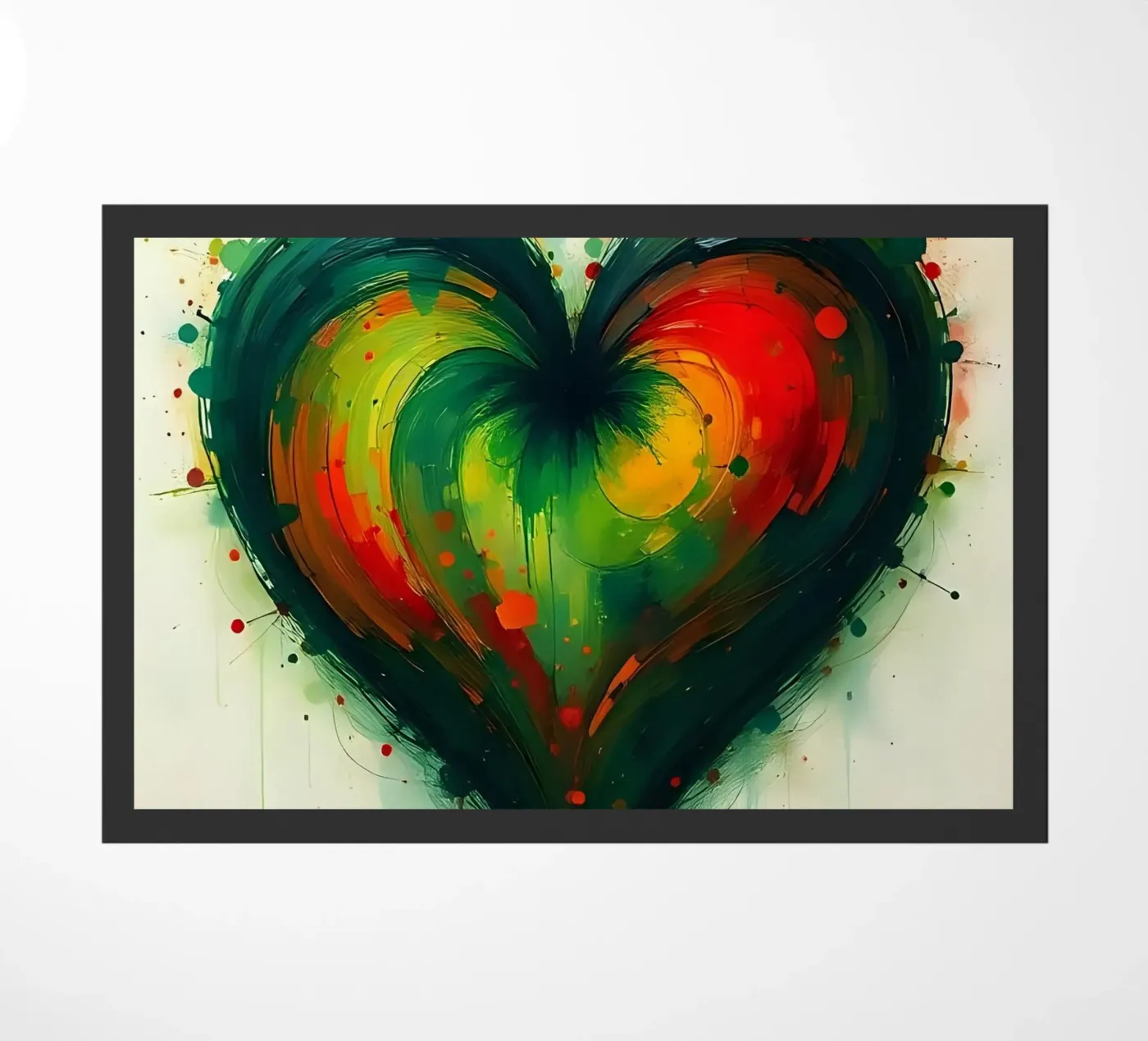 cuore_verde_rosso_3 zerbino da Pink- und LoveArt by LK